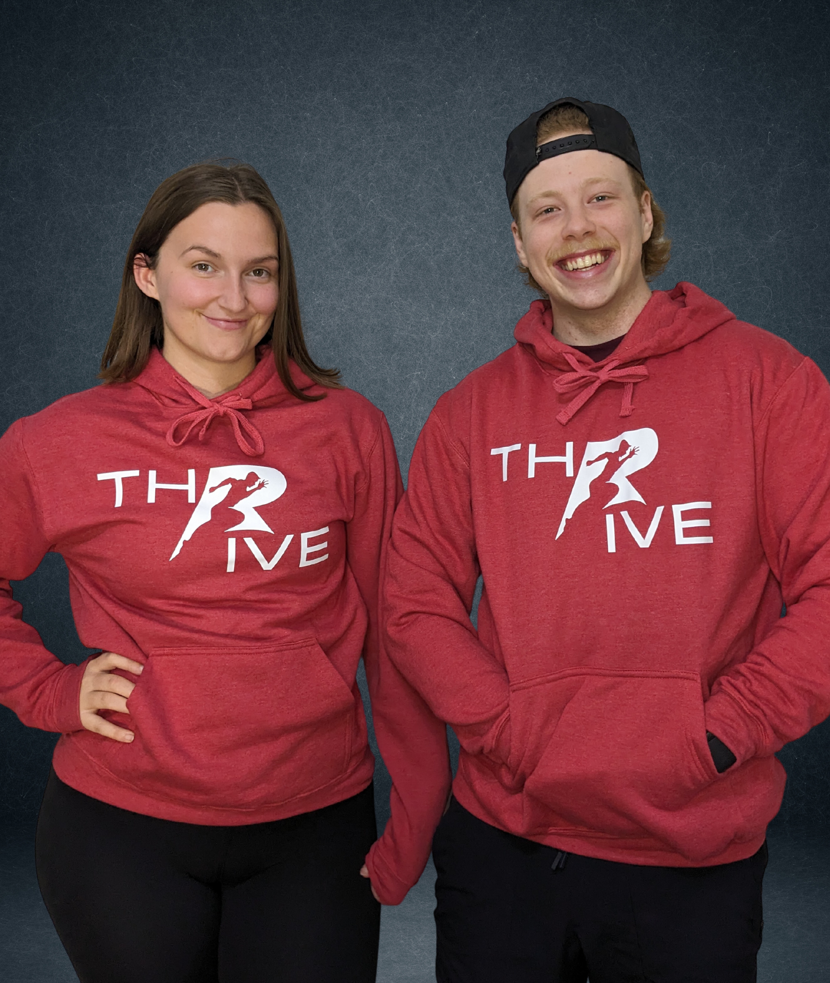 Thrive Protein: Super Soft Hoodie (Red)