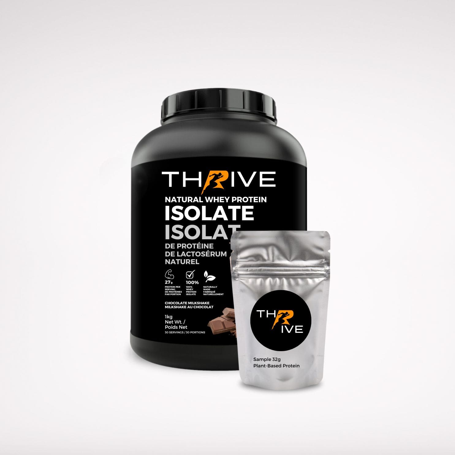 Thrive Natural Whey Protein Isolate Sample (Chocolate)