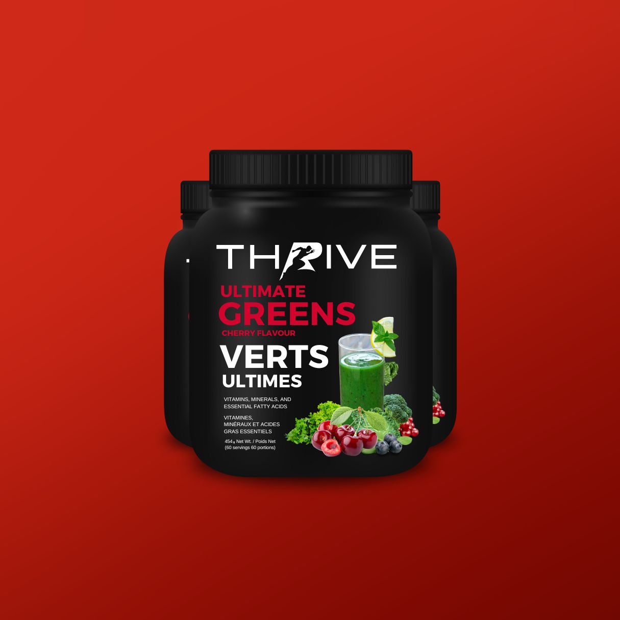 Thrive Ultimate Greens Cherry (3 pack)