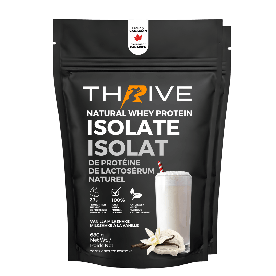 Natural Whey Protein Isolate (Vanilla, 2 units)