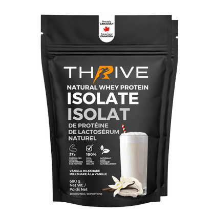 Natural Whey Protein Isolate (Vanilla, 2 units)