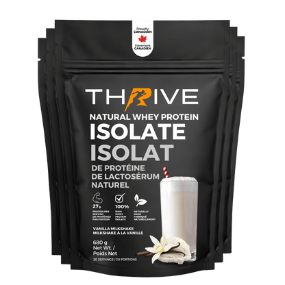 Natural Whey Protein Isolate (Vanilla, 5 units)