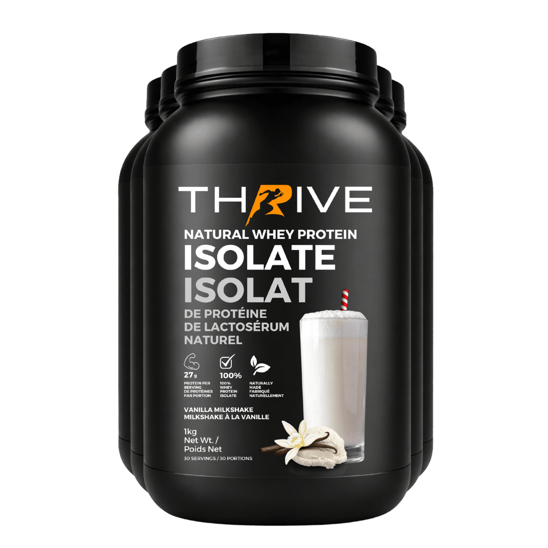 Natural Whey Protein Isolate (Vanilla, 5 unit)