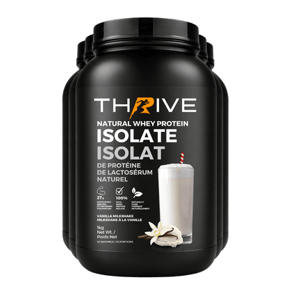 Natural Whey Protein Isolate (Vanilla, 5 unit)