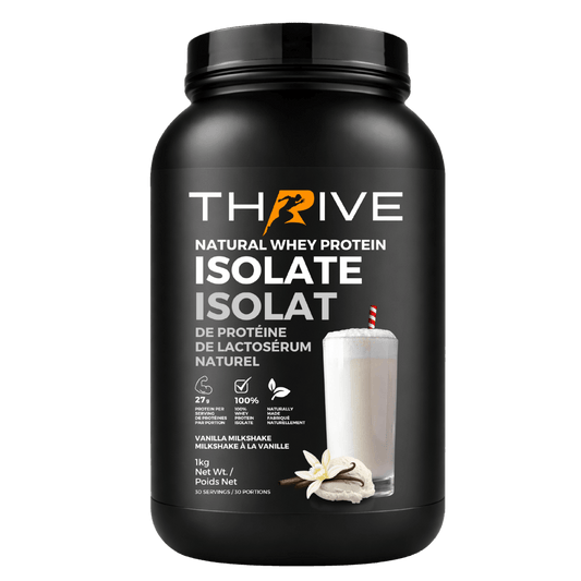 Natural Whey Protein Isolate (Vanilla, 1 units)