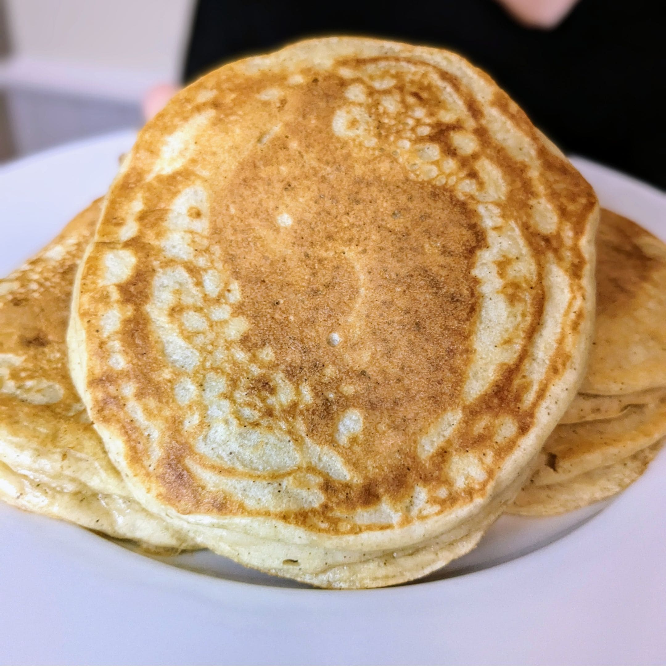 Fluffy Plant-Based Protein Pancakes